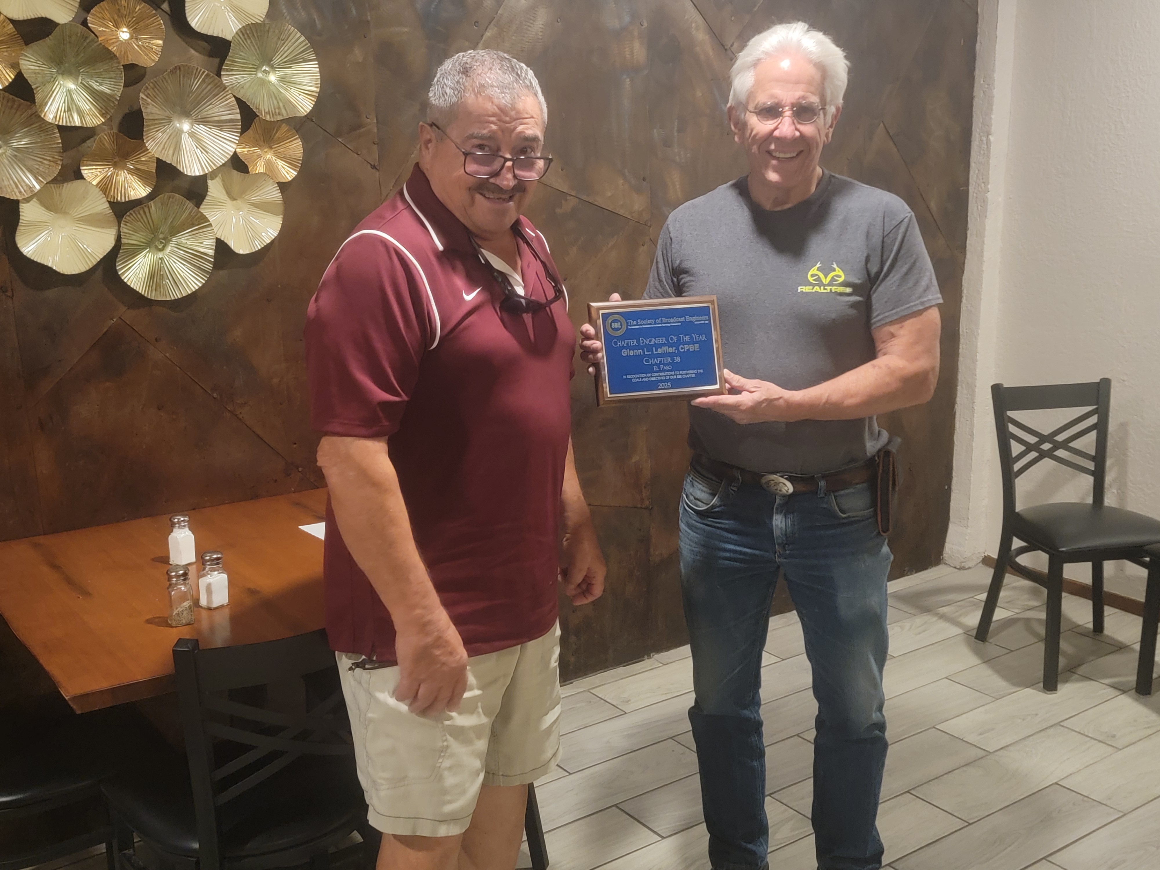 Glenn Leffler Engineer Of the Year 2025