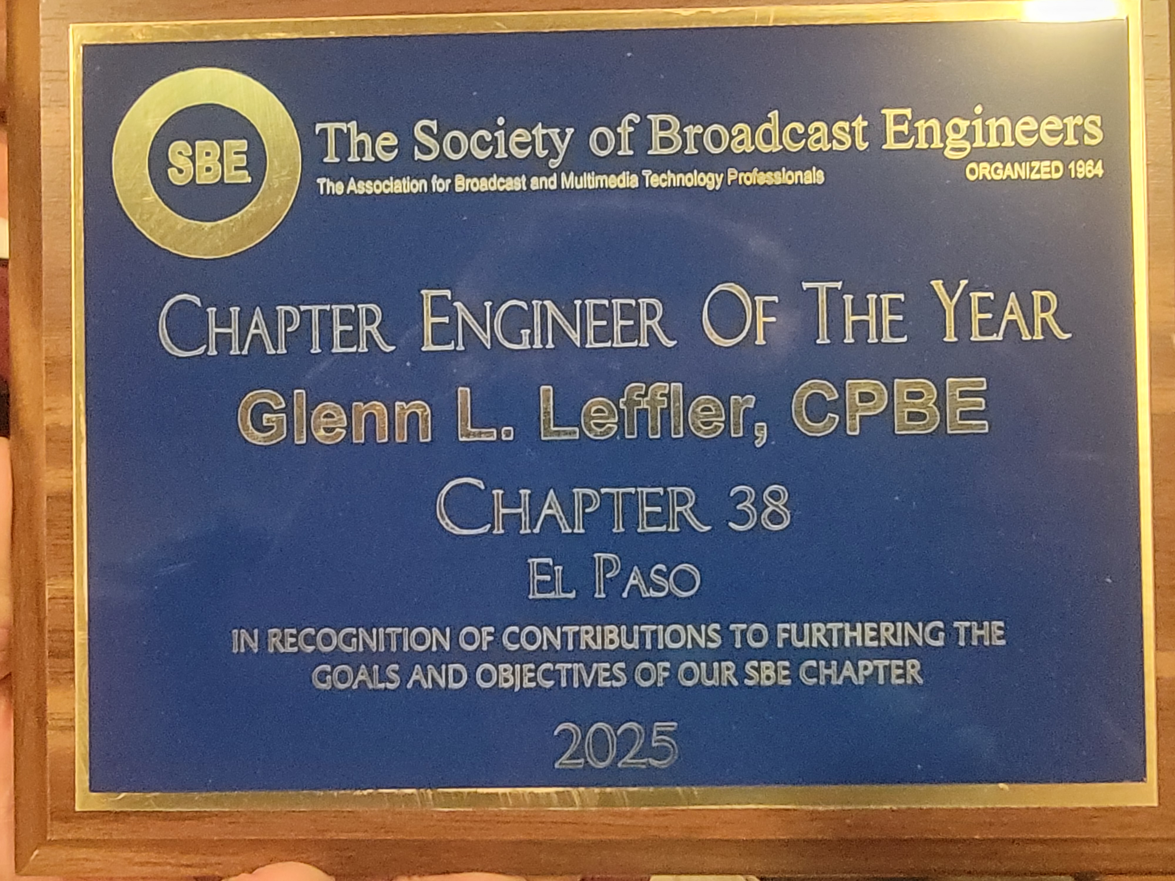 Engineer Of The Year Glenn Leffler 2025