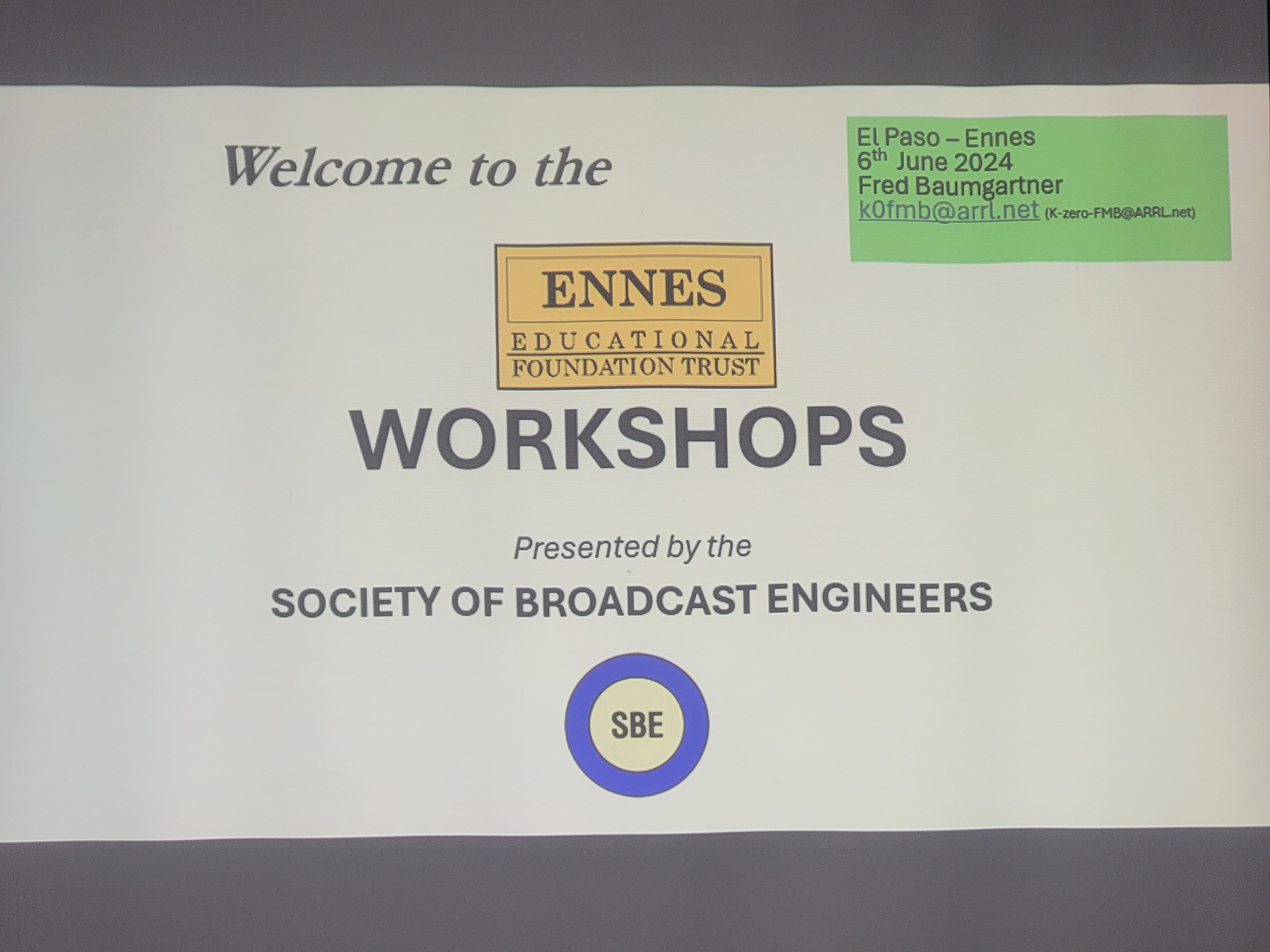 Ennes Workshop 2025